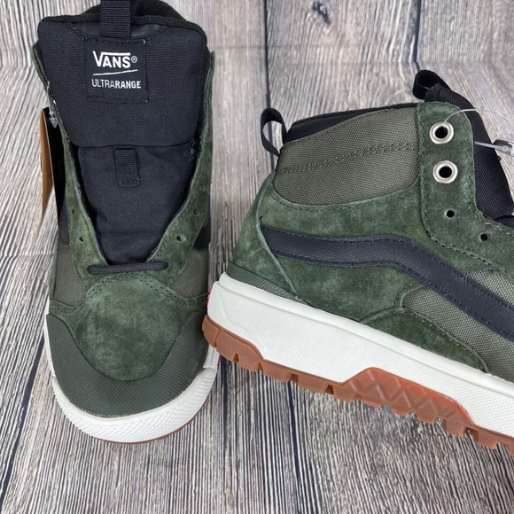 Vans UltraRange Exo Hi MTE-1 Boots Grape Leaf Green/White/Gum main image 8